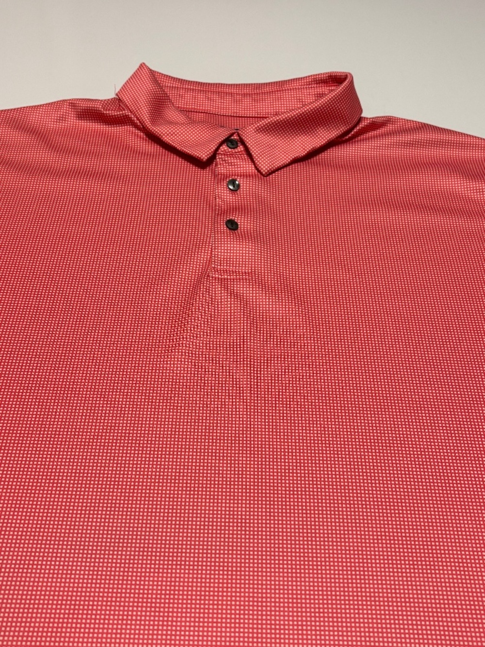 Mens Ben Hogan Coral Pink Performance Golf Shirt Size 3XL